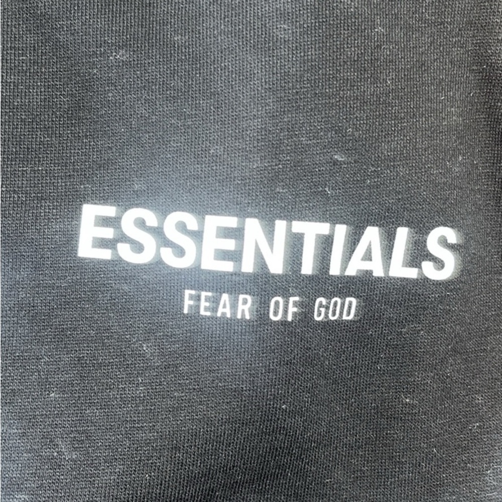 Essentials Black Joggers - Picture 5 of 6
